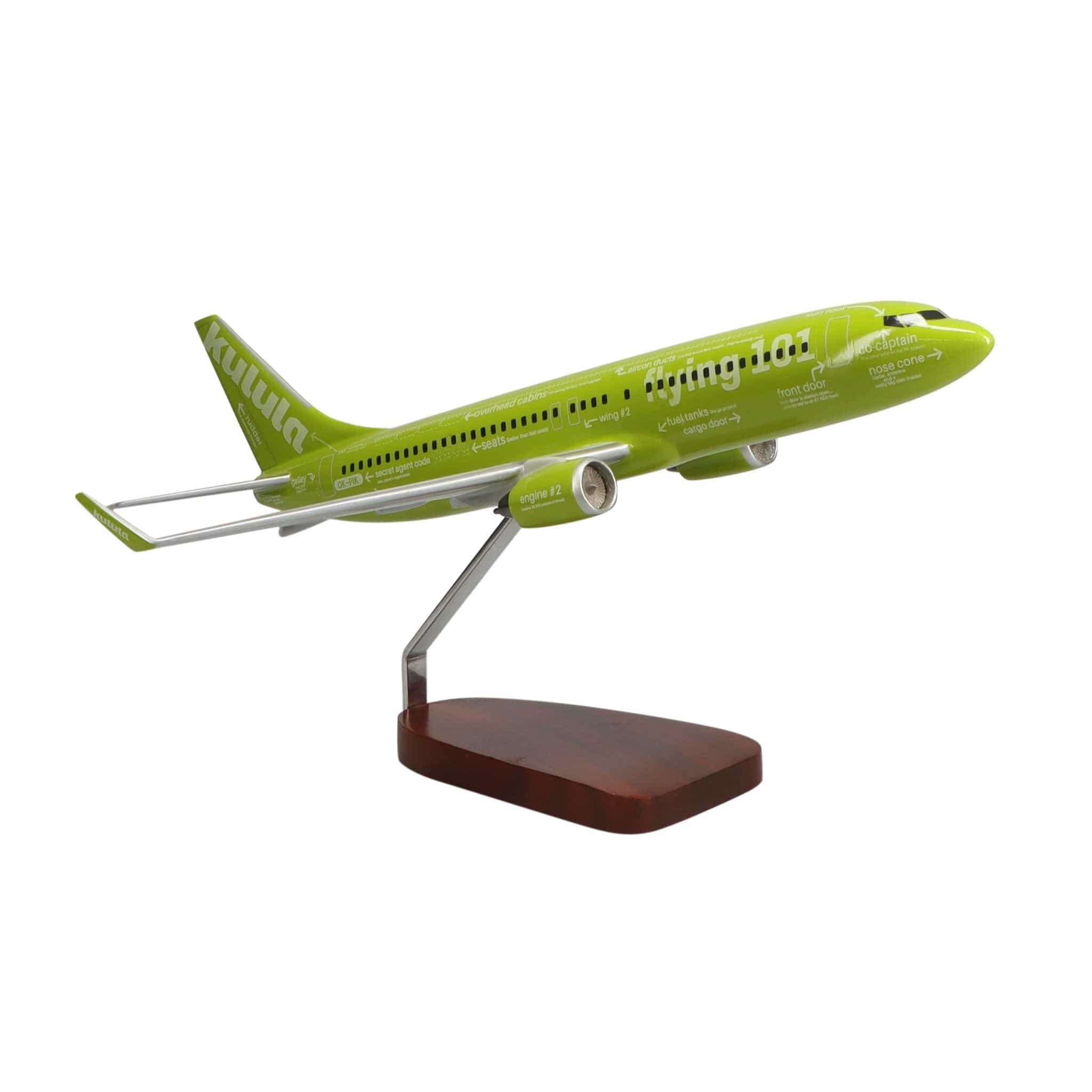 Boeing 737-800 Model by High Flying – Mahogany Kulula 101 – High