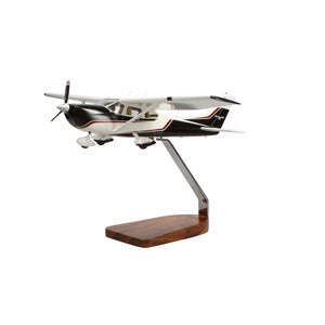 Cessna® 182 Skylane Clear Canopy Large Mahogany Model