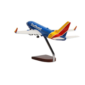 Boeing 737-700 Southwest Airlines Limited Edition Large Mahogany Model - PilotMall.com