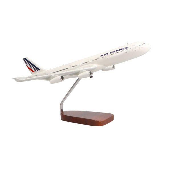 Airbus A340-300 Air France Large Mahogany Model
