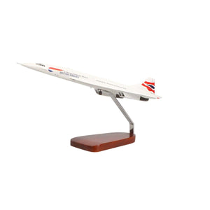 High Flying Models Aircraft Models Aerospatiale/BAC Concorde British Airways Large Mahogany Model