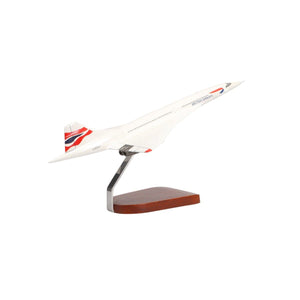 High Flying Models Aircraft Models Aerospatiale/BAC Concorde British Airways Large Mahogany Model