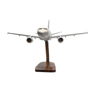 High Flying Models Aircraft Models Airbus A319-100 United Airlines (Continental Merger Livery) Large Mahogany Model