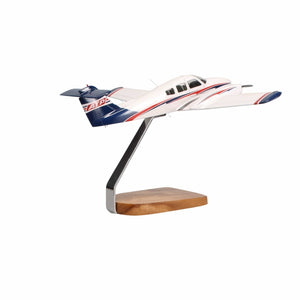 High Flying Models Aircraft Models ATP Piper Seminole Clear Canopy Large Mahogany Model