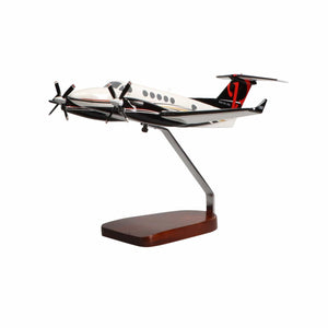 High Flying Models Aircraft Models Beechcraft® King Air 250 Large Mahogany Model