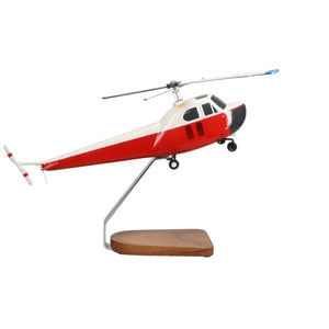 High Flying Models Aircraft Models Bell 47 Large Mahogany Model