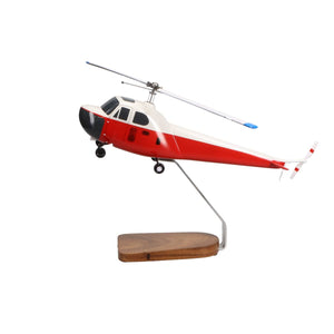 High Flying Models Aircraft Models Bell 47 Large Mahogany Model