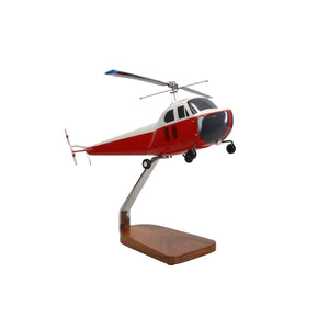 High Flying Models Aircraft Models Bell 47 Large Mahogany Model