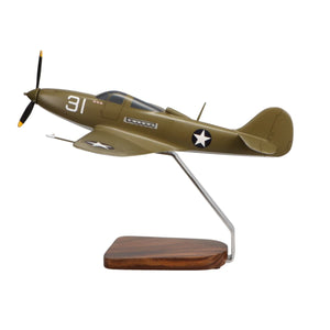 High Flying Models Aircraft Models Bell P-39 Aircobra Large Mahogany Model
