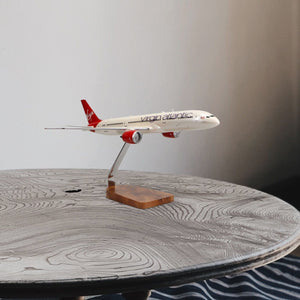 High Flying Models Aircraft Models Boeing 787-9 Virgin Atlantic Birthday Girl Large Mahogany Model