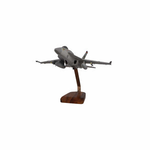 High Flying Models Aircraft Models Boeing F/A-18E Stringer Large Mahogany Model