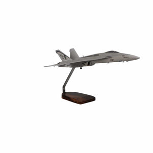 High Flying Models Aircraft Models Boeing F/A-18E Super Hornet Large Mahogany Model