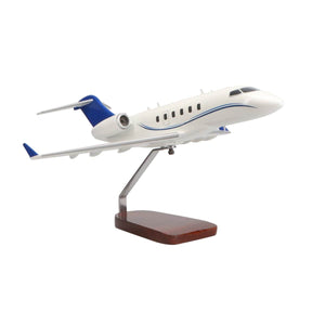 High Flying Models Aircraft Models Bombardier Challenger 300 Large Mahogany Model