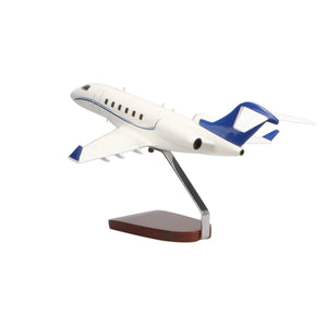 High Flying Models Aircraft Models Bombardier Challenger 300 Large Mahogany Model