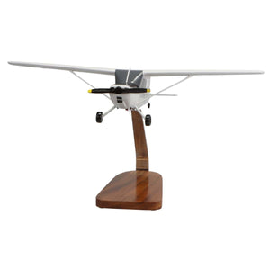 High Flying Models Aircraft Models Cessna O-1 Bird Dog Large Mahogany Model