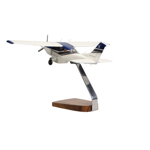 High Flying Models Aircraft Models Cessna Turbo Stationair HD Clear Canopy Large Mahogany Model