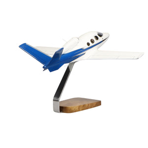 High Flying Models Aircraft Models Cirrus Vision Jet Clear Canopy Large Mahogany Model
