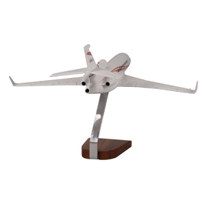 High Flying Models Aircraft Models Dassault Falcon 900 Large Mahogany Model