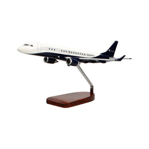 High Flying Models Aircraft Models Embraer Lineage 1000 Large Mahogany Model