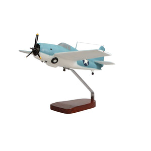 High Flying Models Aircraft Models Grumman F4F Wildcat® Large Mahogany Model