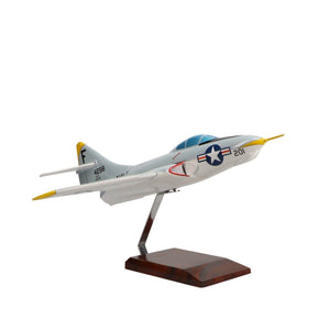 High Flying Models Aircraft Models Grumman F9F-8 Cougar™ Large Mahogany Model