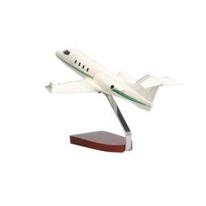 High Flying Models Aircraft Models Learjet 55 Large Mahogany Model