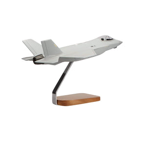 High Flying Models Aircraft Models Lockheed Martin F-35® Lightning Clear Canopy Large Mahogany Model