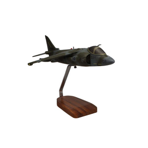 High Flying Models Aircraft Models McDonnell Douglas AV-8B Harrier II Large Mahogany Model