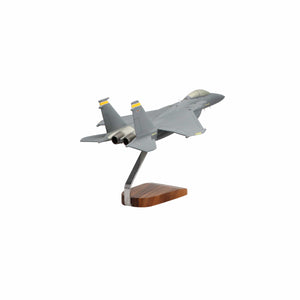 High Flying Models Aircraft Models McDonnell Douglas F-15E Strike Eagle Large Mahogany Model