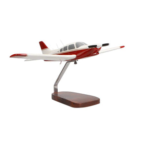 High Flying Models Aircraft Models Piper PA-28R Arrow Large Mahogany Model