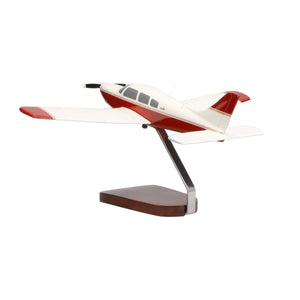 High Flying Models Aircraft Models Piper PA-28R Arrow Large Mahogany Model