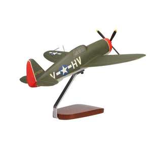 High Flying Models Aircraft Models Republic P-47 Thunderbolt® (Little Chief) Large Mahogany Model