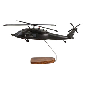 High Flying Models Aircraft Models Sikorsky Armed UH-60 Black Hawk Large Mahogany Model
