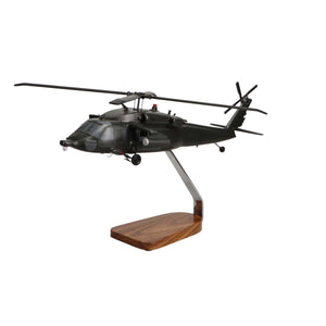 High Flying Models Aircraft Models Sikorsky Armed UH-60 Black Hawk Large Mahogany Model