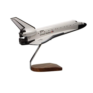 High Flying Models Aircraft Models Space Shuttle Endeavour Orbiter OV-105 Large Mahogany Model