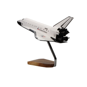 High Flying Models Aircraft Models Space Shuttle Endeavour Orbiter OV-105 Large Mahogany Model