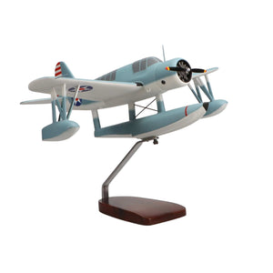 High Flying Models Aircraft Models Vought Grumman OS2U Kingfisher™ Large Mahogany Model
