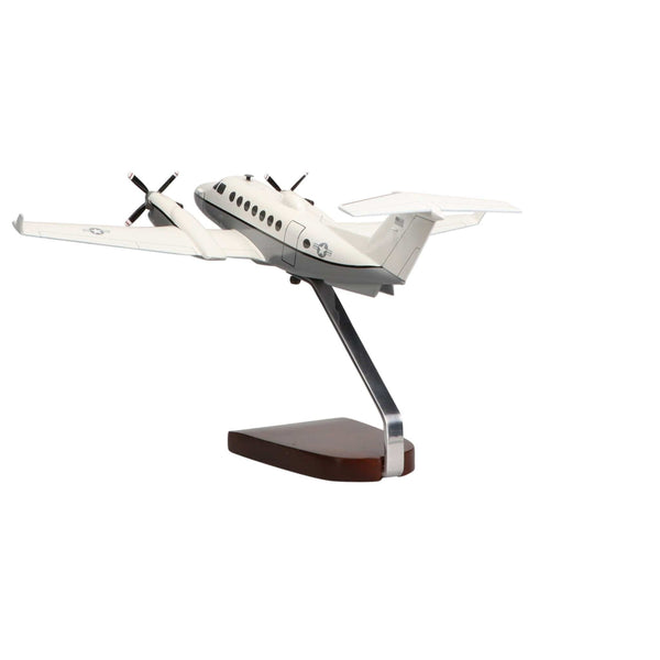 Beechcraft® MC-12W "Project Liberty" Large Mahogany Model