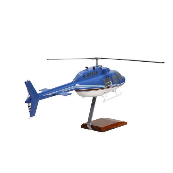 Bell® 206 JetRanger Large Mahogany Model