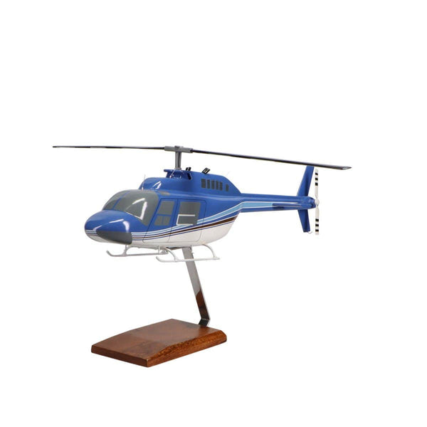 Bell® 206 JetRanger Large Mahogany Model