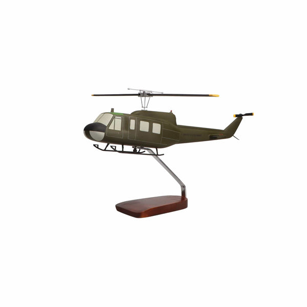 Bell® UH-1 Iroquois (Huey) Large Mahogany Model