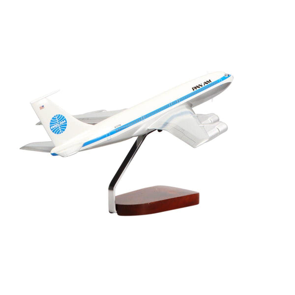 Boeing™ 707-320 Pan American Large Mahogany Model
