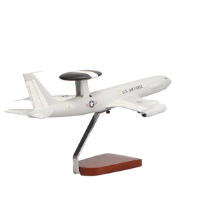 Boeing™ E-3A Sentry AWACS Large Mahogany Model