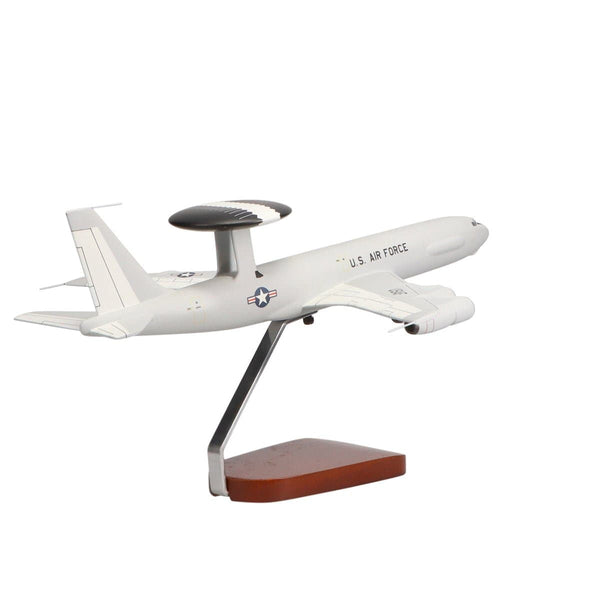 Boeing™ E-3A Sentry AWACS Large Mahogany Model