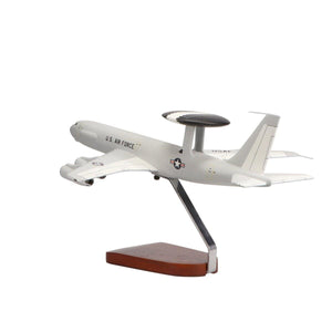 Boeing™ E-3A Sentry AWACS Large Mahogany Model