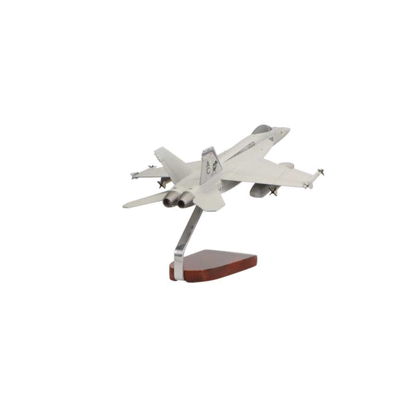 Boeing™ F/A-18E Super Hornet with Drop Tanks Large Mahogany Model