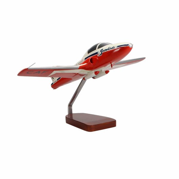 Canadair CT-114 Tutor Canadian Forces Snowbirds Large Mahogany Model