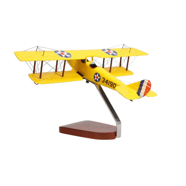Curtiss JN-4 Jenny Large Mahogany Model