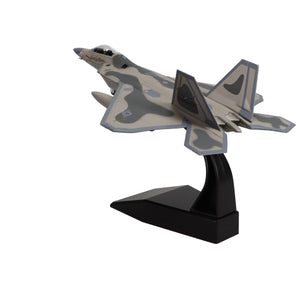 High Flying Models Die Cast Planes Lockheed Martin F-22 Raptor 1/100 Diecast Aircraft Model
