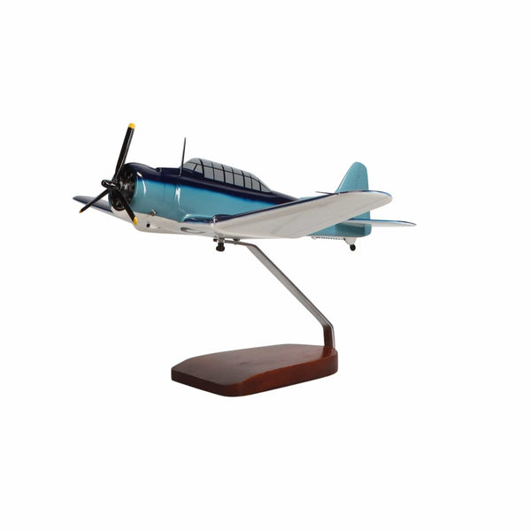 Douglas SBD-6 Dauntless Large Mahogany Model